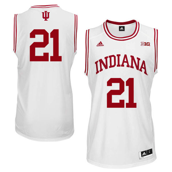 Men Indiana Hoosiers #21 Quinn Buckner College Basketball Jerseys Sale-White